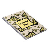 南西イエローアゲハチョウ蝶オールオーバー ノートブック (右側)