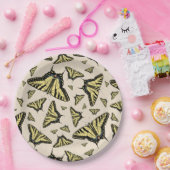 南西イエローアゲハチョウ蝶オールオーバー ペーパープレート (パーティー)