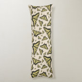 南西イエローアゲハチョウ蝶オールオーバー ボディピロー (裏面 (縦))