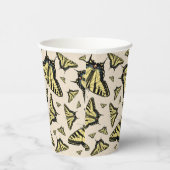 南西イエローアゲハチョウ蝶オールオーバー 紙コップ (右)