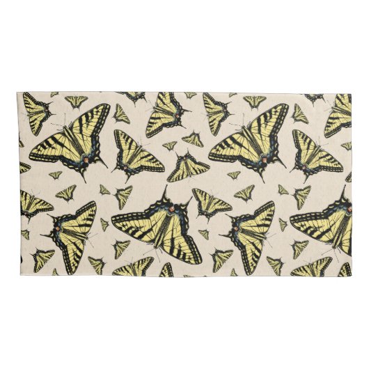 南西イエローアゲハチョウ蝶キング 枕カバー (裏面-右)