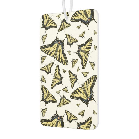 南西イエローアゲハチョウ蝶パターン カーエアーフレッシュナー (左)