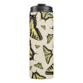 南西イエローアゲハチョウ蝶パターン タンブラー (正面)