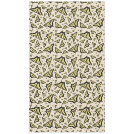 南西イエローアゲハチョウ蝶ラージ テーブルクロス