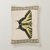 南西イエローアゲハチョウ蝶 アクセントクッション (正面(垂直))