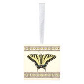 南西イエローアゲハチョウ蝶 キューブオーナメント (右)
