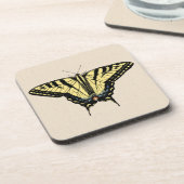 南西イエローアゲハチョウ蝶 コースター (左側)