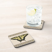 南西イエローアゲハチョウ蝶 コースター (右側)