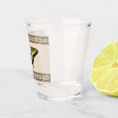 南西イエローアゲハチョウ蝶 ショットグラス (右)