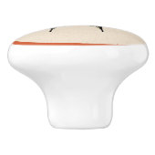 南西イエローアゲハチョウ蝶 セラミックノブ (側面)