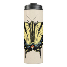 南西イエローアゲハチョウ蝶 タンブラー