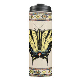 南西イエローアゲハチョウ蝶 タンブラー