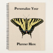 南西イエローアゲハチョウ蝶 プランナー手帳 (正面)