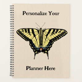南西イエローアゲハチョウ蝶 プランナー手帳