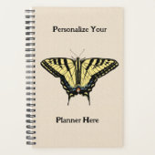 南西イエローアゲハチョウ蝶 プランナー手帳 (正面)