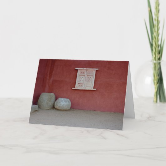 南西ウィンドウのグリーティングカード カード (正面)