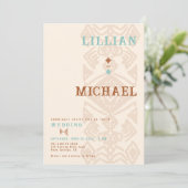 南西ウィーブデザートウェスタンアステカ結婚ズ 招待状 (スタンド正面)