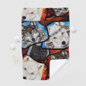 南西ウルフアート ゴルフタオル (インサイチュ)