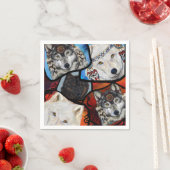 南西ウルフアート スタンダードカクテルナプキン (インサイチュ)