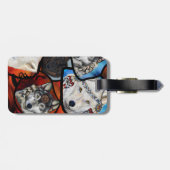 南西ウルフアート ラゲッジタグ (裏面横)