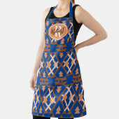 南西オアシス幾何アステカ的 エプロン (インサイチュ)
