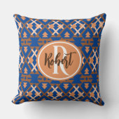 南西オアシス幾何アステカ的 クッション (正面)