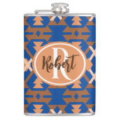 南西オアシス幾何アステカ的 フラスク (正面)