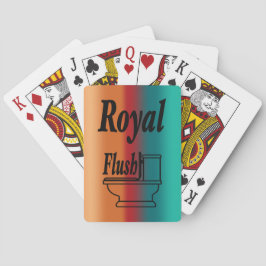 南西オレンジレッドターコイズレインボーストライプズ トランプ