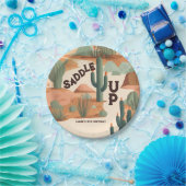 南西カウボーイボーイズ誕生日 ペーパープレート (パーティー)