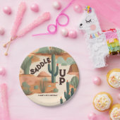 南西カウボーイボーイズ誕生日 ペーパープレート (パーティー)