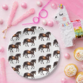 南西カウボーイ女性のカーボーイウマ ペーパープレート (パーティー)