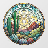 南西カボスデザートウォールクロック ウィンドウサイン (シート)