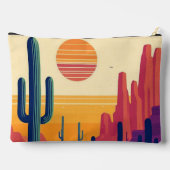 南西カラフル砂漠芸術 アクセサリーポーチ (裏面)