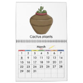 南西カラフル部キッズカレンダー カレンダー (3月 2026)