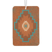 南西キャニオンズジオメトリックダイヤモンドカスタムイニシャル カーエアーフレッシュナー (裏面)