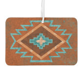 南西キャニオンズジオメトリックダイヤモンドデザイン カーエアーフレッシュナー (裏面)