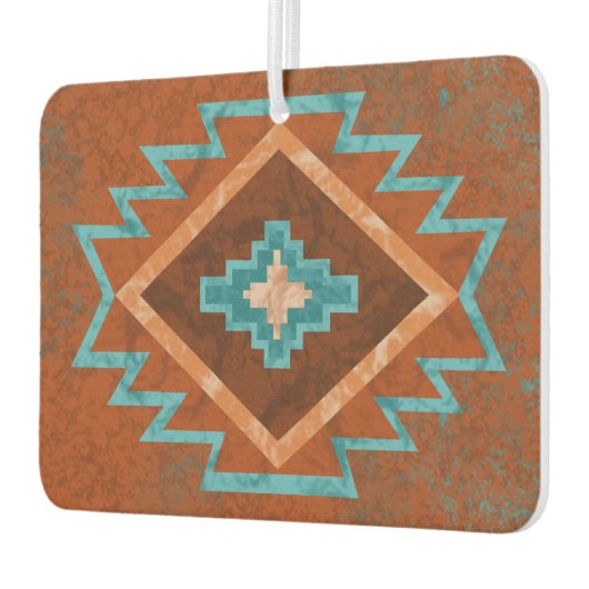 南西キャニオンズジオメトリックダイヤモンドデザイン カーエアーフレッシュナー (左)