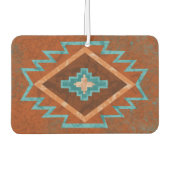 南西キャニオンズジオメトリックダイヤモンドデザイン カーエアーフレッシュナー (正面)