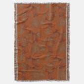 南西キャニオンズディアペトログリフ スローブランケット (正面縦)