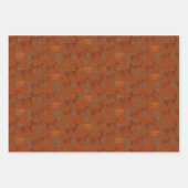 南西キャニオンズペトログリフと幾何学的パターン ラッピングペーパーシート (正面)