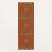 南西キャニオンズボブキャットペトログリフ ヨガマット (正面)