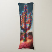南西クリスマス砂漠サボテン ボディピロー (正面縦)