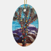 「南西クリスマス」 セラミックオーナメント (左)