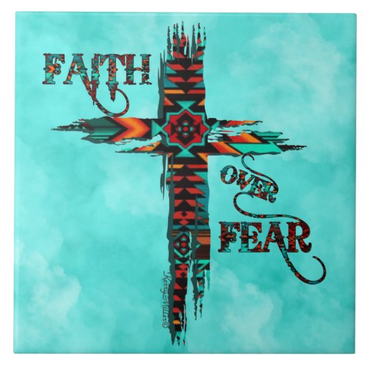 南西クロスセラミックタイル タイル (正面)