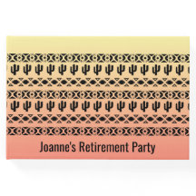 南西グラデーションデザインゲストブック