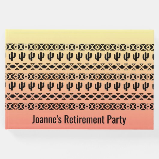 南西グラデーションデザインゲストブック ゲストブック (正面)