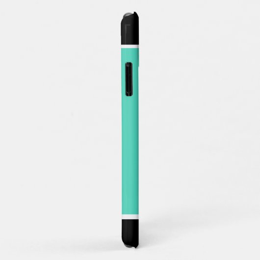 南西ゲッコシーグリーンアンドブラック Case-Mate iPhoneケース (裏面/右)