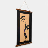 南西ココペリつるテーペストリー 吊り下げ型タペストリー (傾斜あり)