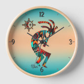 南西ココペリと太陽 壁時計 (正面)