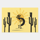 南西ココペリゴールデンサン ラッピングペーパーシート (正面)